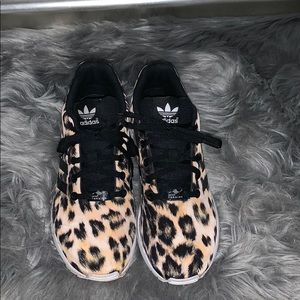 Adidas Cheetah print sneakers